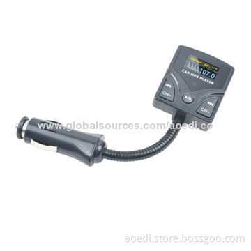 LED Screen Car FM Transmitter, Supports SD/TF/U-disk, Folder Selection, Newest Model, OEM/ODM